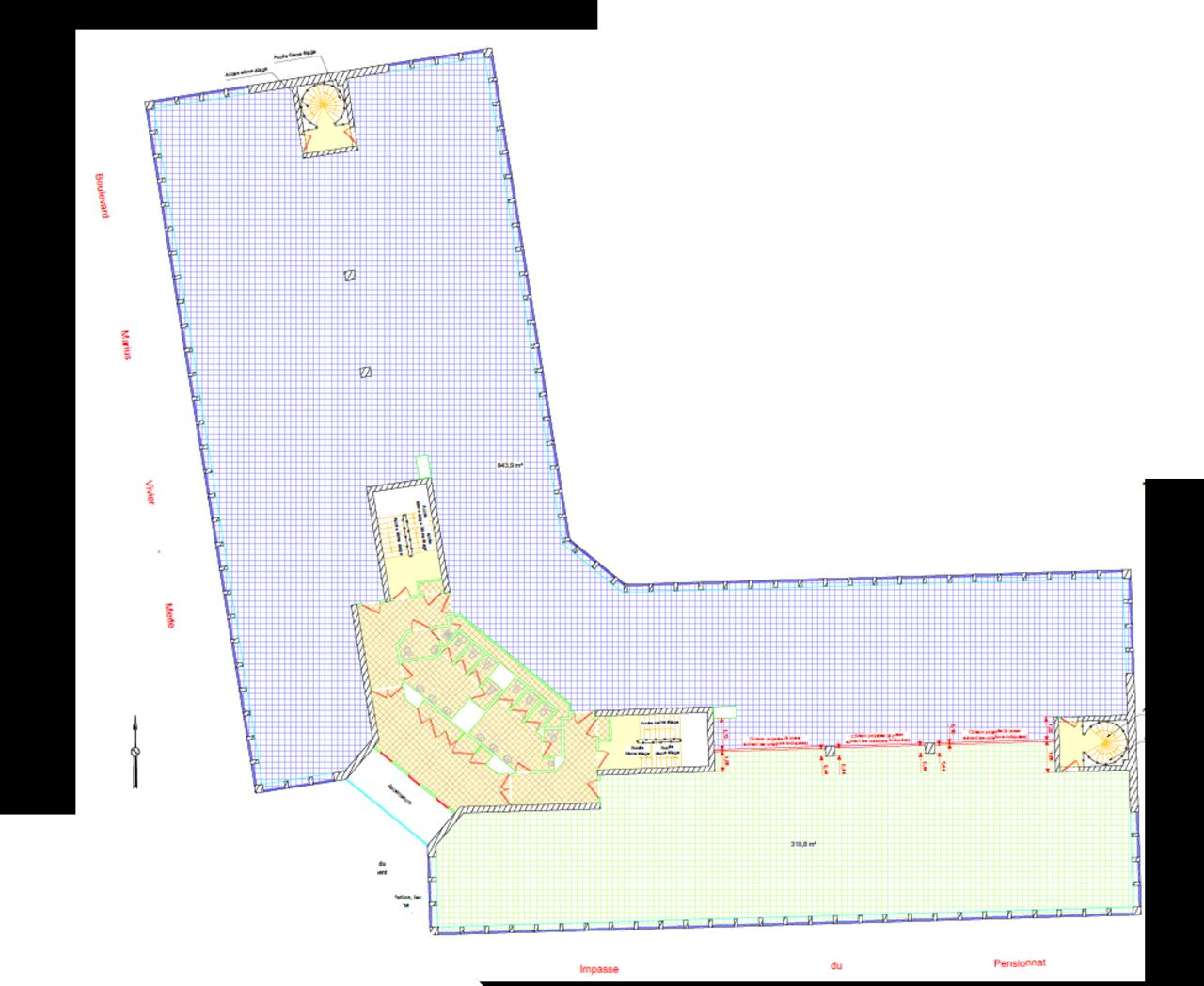 Bureau Lyon 4434m² Location bureau Lyon Rhône OLBUR2108838 47